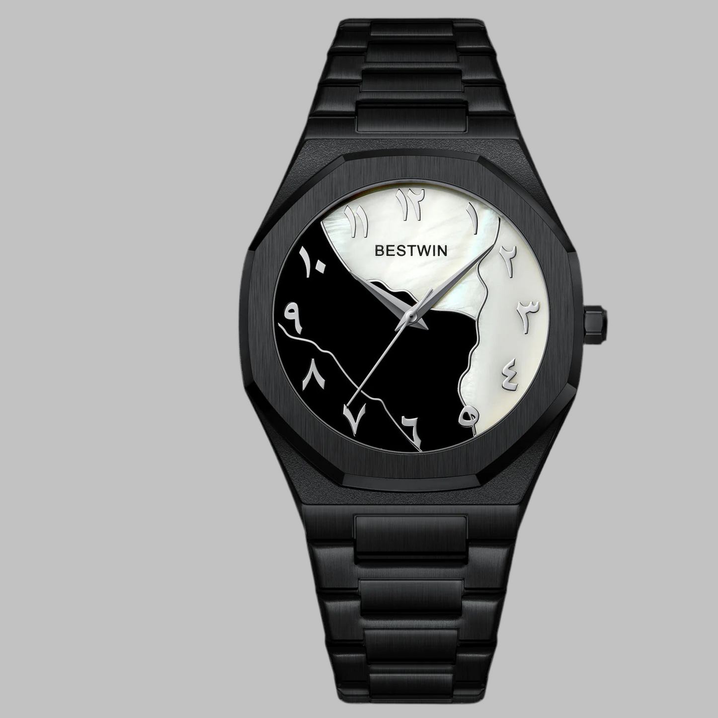 Minimalist Steel Band Quartz Watch for Men