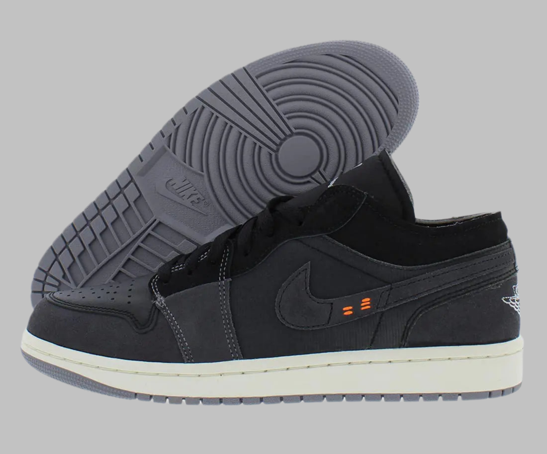 Jordan Mens Air 1 Low SE Craft DN1635 001 Inside Out - Black - Size 9