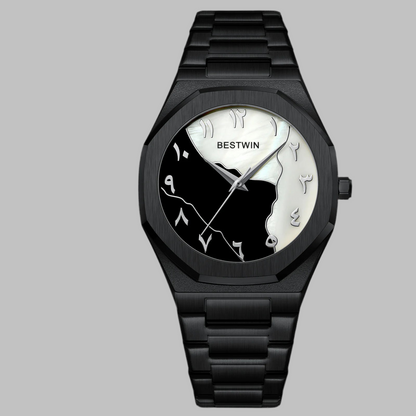 Minimalist Steel Band Quartz Watch for Men