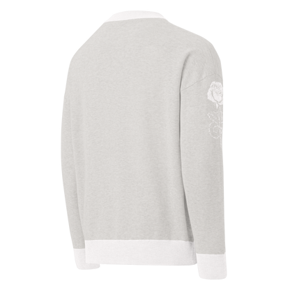 Unisex Relaxed Fit Knitted Crew Neck Sweater