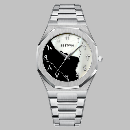 Minimalist Steel Band Quartz Watch for Men