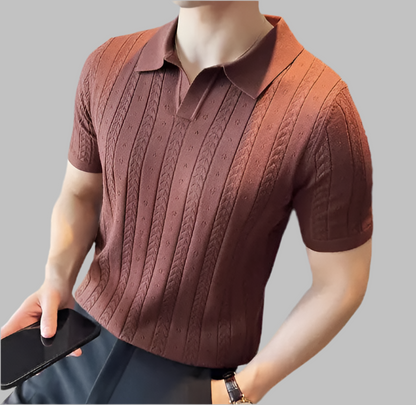 Striped Knitted T-shirt