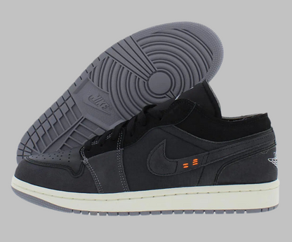 Jordan Mens Air 1 Low SE Craft DN1635 001 Inside Out - Black - Size 9