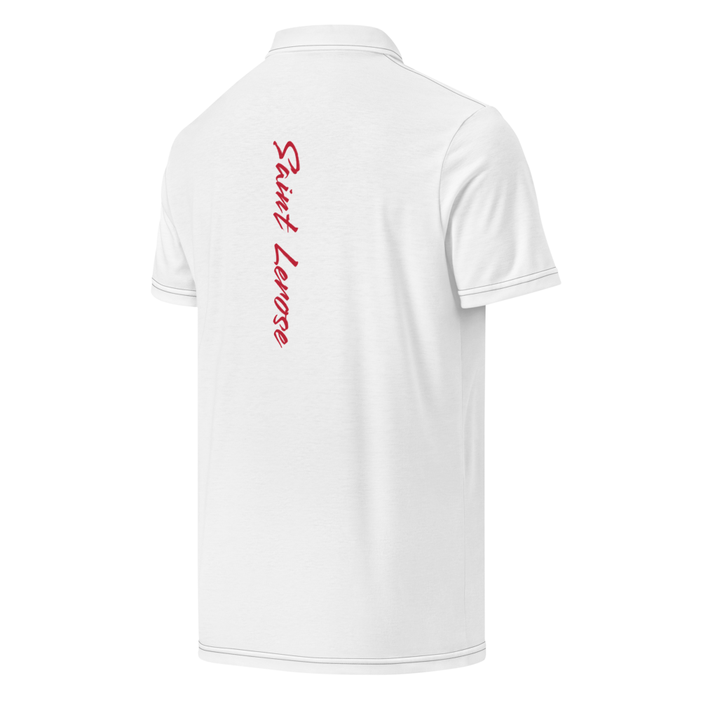 Men's All-Over Print Slim Fit Polo Shirt